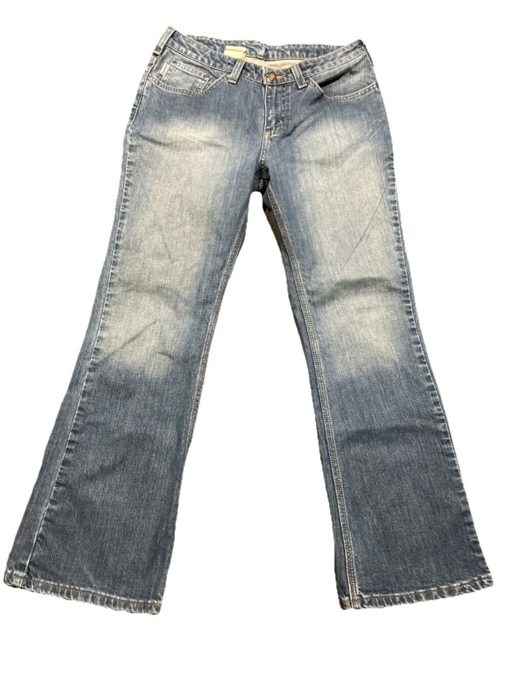 Carhartt Jeans Women Size 10x28 ACTUAL MENS 31x28 90's Faded Traditional Fit - Picture 1 of 9